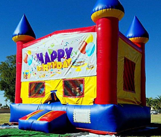 Bounce House - Happy Birthday