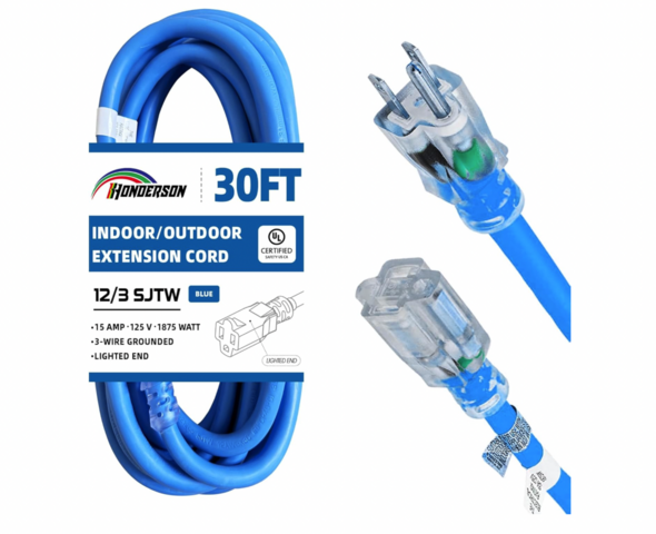 12 GAUGE 30FT Heavy Duty EXTENSION CORD 12 GAUGE 30FT Heavy Duty EXTENSION CORD
