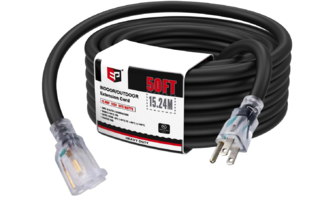 10 GAUGE 50-ft Heavy Duty EXTENSION CORD 10 GAUGE 50-ft Heavy Duty EXTENSION CORD