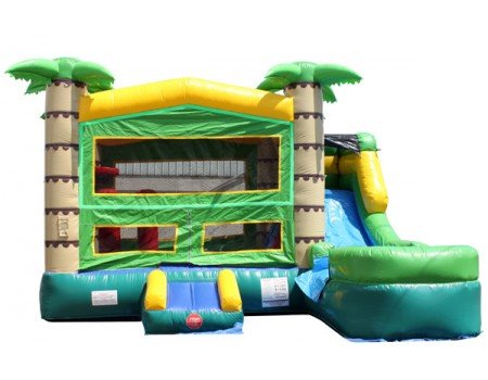 Tropical 6 In 1 Combo Bounce Wet/Dry