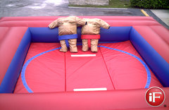 Sumo Suits With Inflatable Ring 
