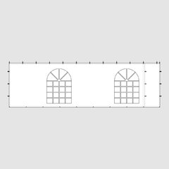 Cathedral Window Sidewall Per Linear Ft