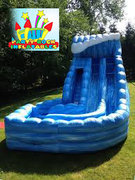 18' Blue Wave double lane Curve slide 18' Blue Wave double lane Curve slide