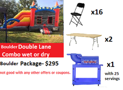 boulder double lane combo wet or dry package boulder double lane combo wet or dry package
