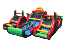 3pc tropical falls obstacle course 3pc tropical falls obstacle course