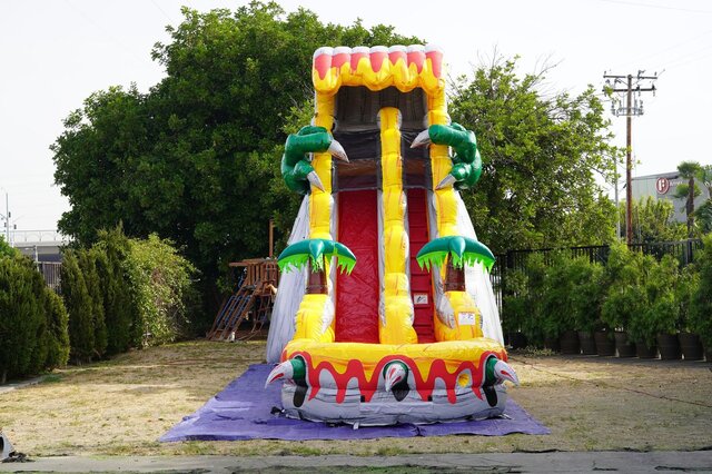 22ft T-Rex Waterslide