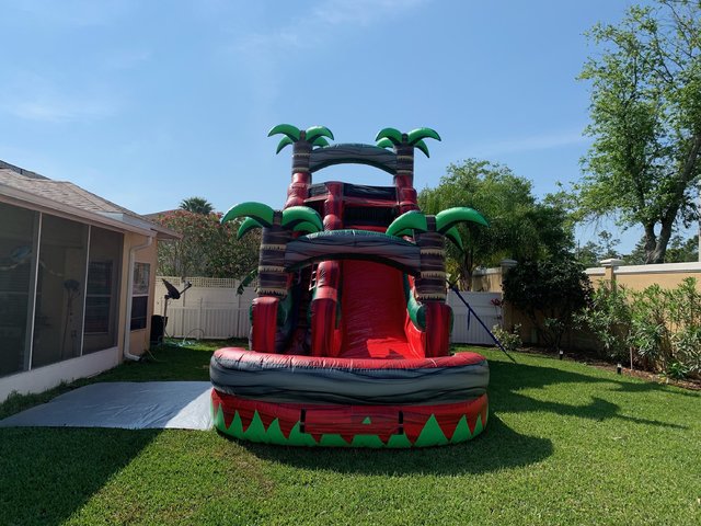 20ft Red Crush Water Slide 20ft Red Crush Water Slide