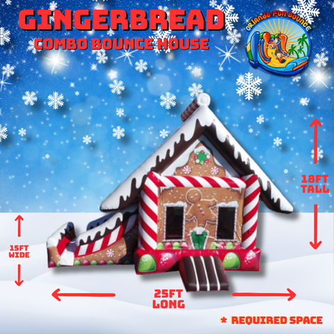 Gingerbread Bounce & Slide Combo Gingerbread Bounce & Slide Combo