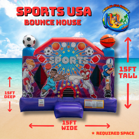 Sports USA Bounce House Sports USA Bounce House