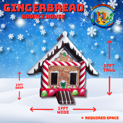 Gingerbread Bounce House Gingerbread Bounce House