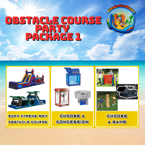 Obstacle Course Party Package 1 Obstacle Course Party Package 1