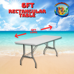 6ft Rectangular Table