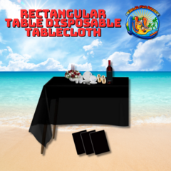 Rectangular Table Disposable Tablecloth
