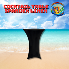 Cocktail Table Spandex Linen
