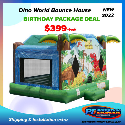 Dino World Birthday Package Dino World Birthday Package