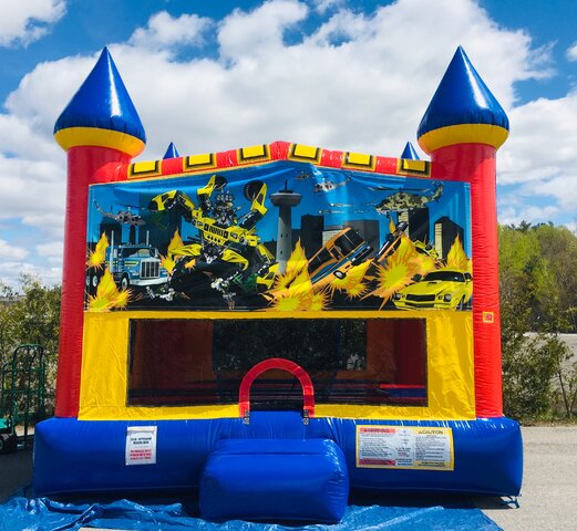 Robo Car Bounce House Castle Package Robo Car Bounce House Castle Package
