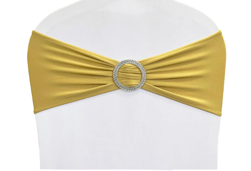 Gold Chair Sashes Gold Chair Sashes