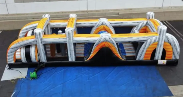 38' Marble Madness Obstacle Course 38' Marble Madness Obstacle Course