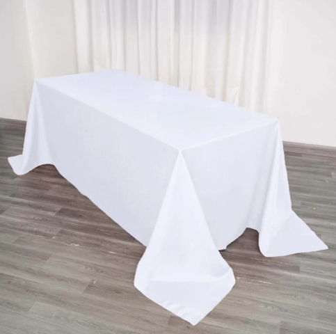 Rectangle Table Floor Length (6 foot) Linen Rectangle Table Floor Length (6 foot) Linen