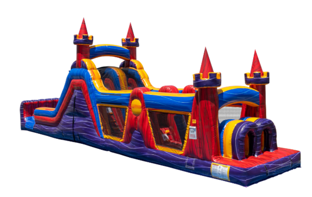 47 ft Marble Mania Obstacle Course 47 ft Marble Mania Obstacle Course