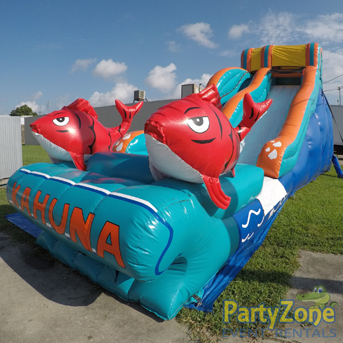 17ft Big Kahuna Water Slide Front Right View