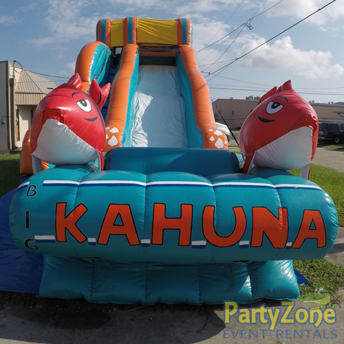 17ft Big Kahuna Water Slide Front View