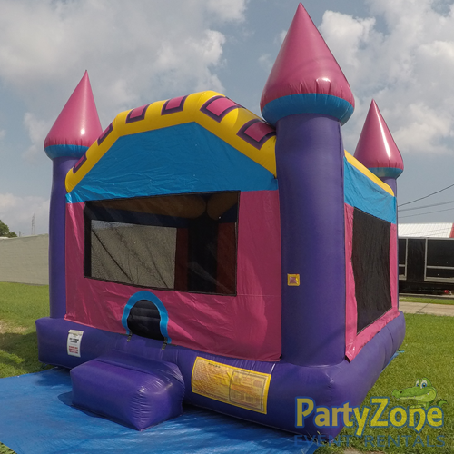 Dream Castle Bounce House Front Right View