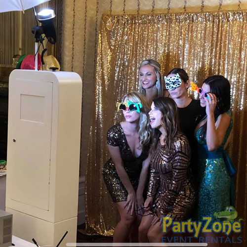 Photo-Booth-in-Action-Diamond-Package-PartyZone-Event-Rentals