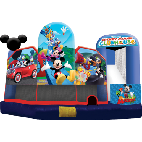 Mickey Mouse Clubhouse 5n1 Combo Bounce House