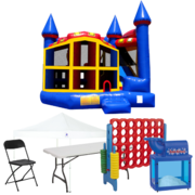 5n1 Combo Bouncer Backyard Premium Party Package
