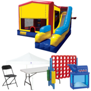 7n1 Combo Bouncer Backyard Premium Party Package