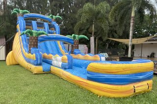 20' Tall - Baja Splash Water Slide dual lane