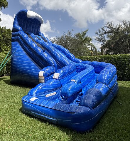 25' Tall - Monster Wave Water Slide dual lane 25' Tall - Monster Wave Water Slide dual lane