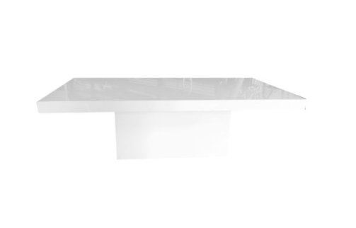 Kaden's Acrylic White Table