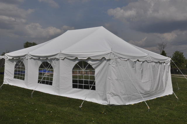 20x30 Tent with Enclosure
