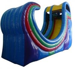 22FT Rampage Half Pipe Waterslide 22FT Rampage Half Pipe Waterslide