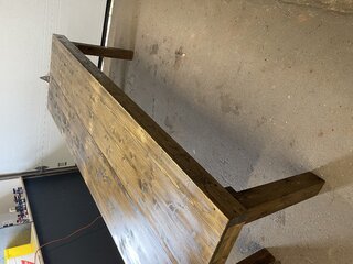 8FT Rustic Harvest Table