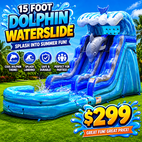Dolphin Slide 15FT Dolphin Slide 15FT