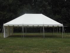 20x30 Frame Tent Package (Black Chairs)