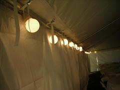 Globe Lights 20 x 40 Tent