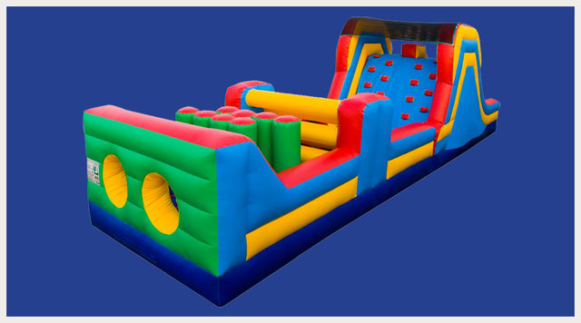 40ft Dual Lane Obstacle Course 40ft Dual Lane Obstacle Course
