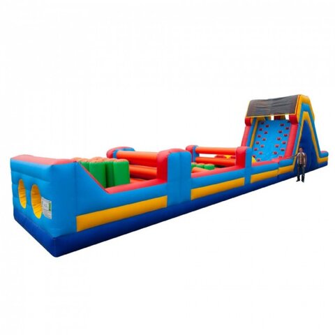 90ft Dual Lane Obstacle Course 90ft Dual Lane Obstacle Course