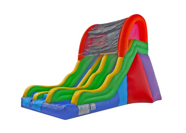 17ft Dual Lane Slide 17ft Dual Lane Slide