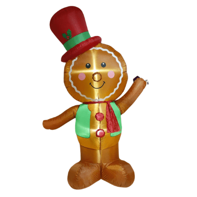 Gingerbread Person 8ft Inflatable (indoor or outdoor) Gingerbread Person 8ft Inflatable (indoor or outdoor)