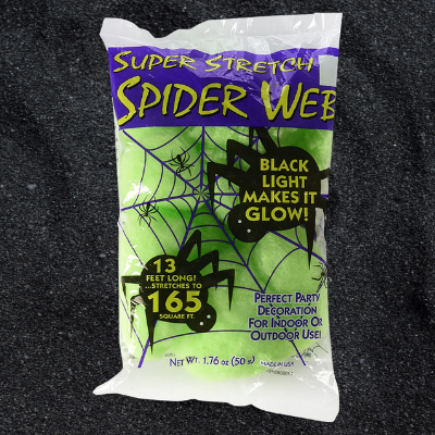 Green Glow Webs 10 pieces Green Glow Webs 10 pieces