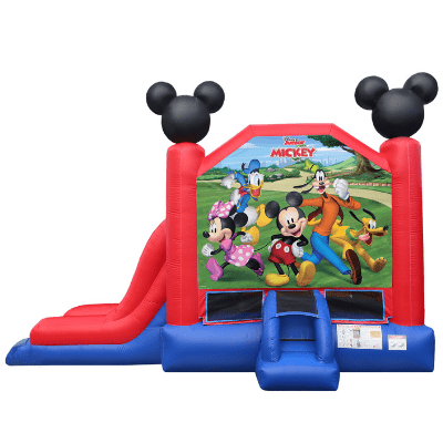 5 in 1 Mickey and Friends Bounce and Slide Combo Dry 5 in 1 Mickey and Friends Bounce and Slide Combo Dry