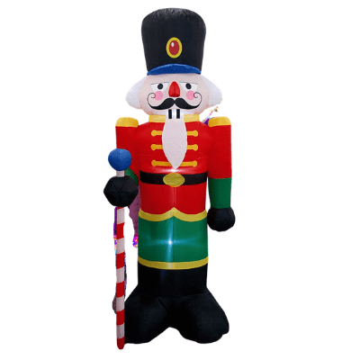 Nutcracker 8ft Inflatable (indoor or outdoor) Nutcracker 8ft Inflatable (indoor or outdoor)