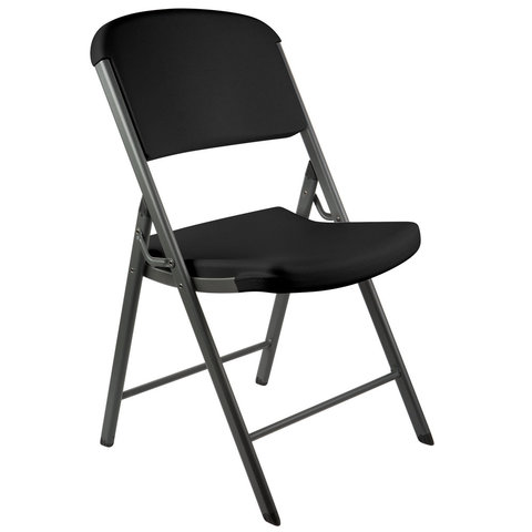 Plastic Black Folding Chair - Customer Pick Up Plastic Black Folding Chair - Customer Pick Up