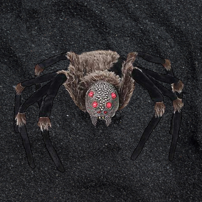 Giant 7ft Wolf Spider Red Glow LED Giant 7ft Wolf Spider Red Glow LED