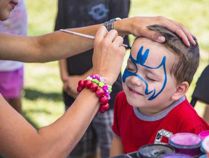 Hire face painting artist in Houston